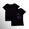 T-shirt Kailash - Zwart - Dames - Afbeelding 3
